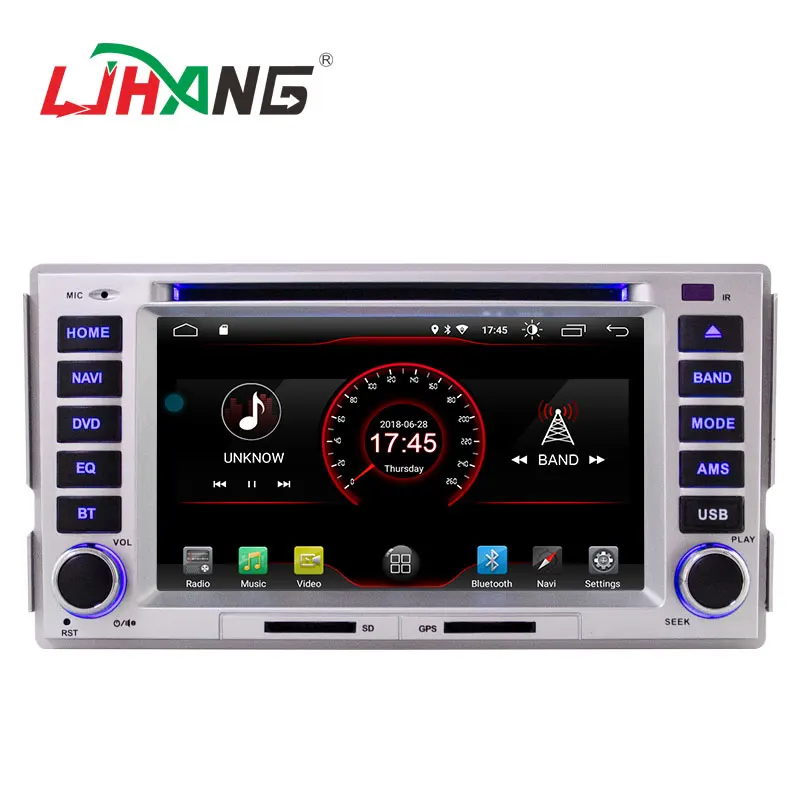 Ljhang Dsp 2 Din Android 12 Car Dvd Player For Hyundai Santa Fe 2007-2011  Elantra Multimedia Radio Gps Stereo - Buy Car Dvd Player For Hyundai Santa  Fe 2007-2011 Elantra,Car Gps For