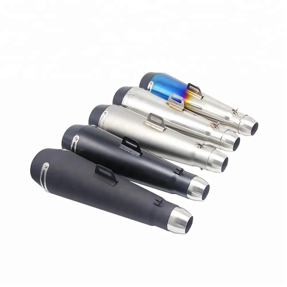 Мотоцикл из нержавеющей стали универсальный выхлоп аксессуары для глушителя moto