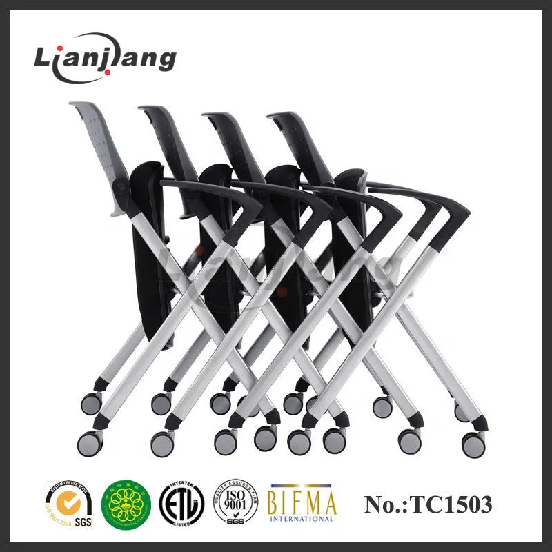 Тренировочный стул с планшетом для письма/складной стул с колесиком