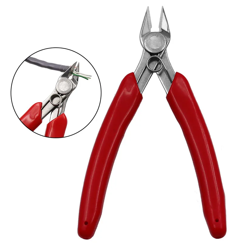 Electrical Wire Cable Cutters Cutting Side Snips Flush Pliers Hand Tools New 