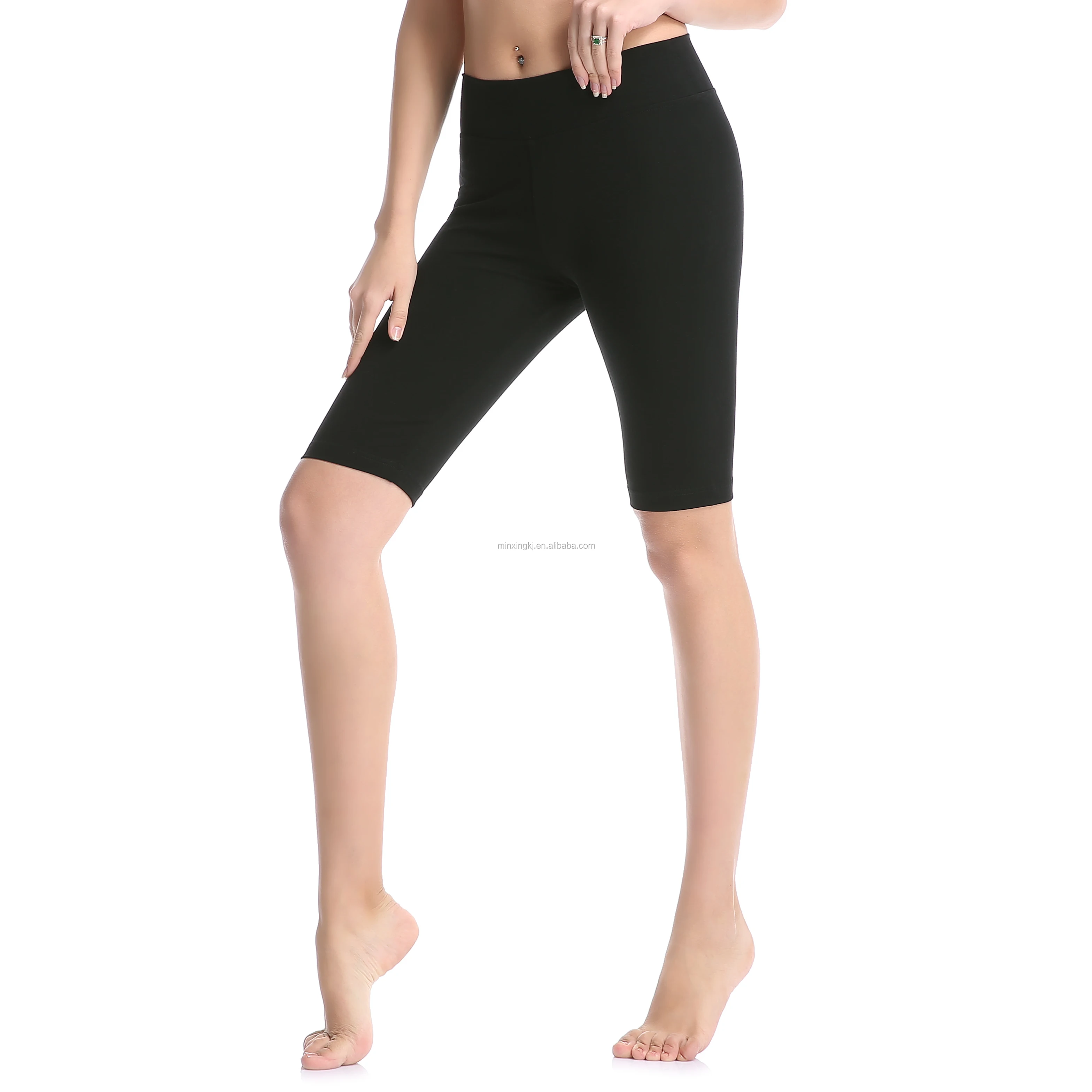 ABUSA Womens Yoga Pilates Leggings Workout Shorts