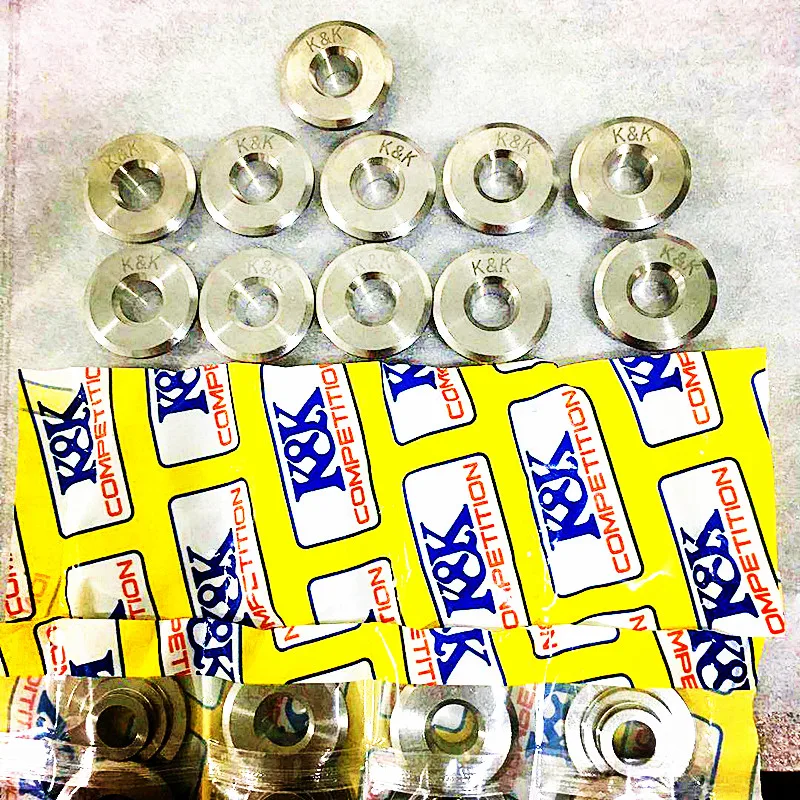 Ferrea Engine Valves Gold Titanium Retainers JE 100.5mm 10.0 1 Pistons for Nissan Patrol Y61 TB48DE 4.8L Tb48 Bronzed Guides