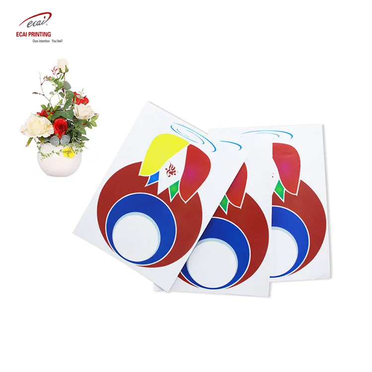 Custom Design Self-adhesive electrostatic vinyl sticker for advertising