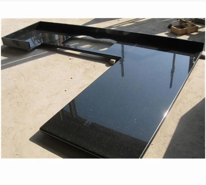 hot sale cheap pure black granite countertop kitchen tops vanity worktops benchtops buy countertops kotchen of product on alibaba com island different color than cabinets
