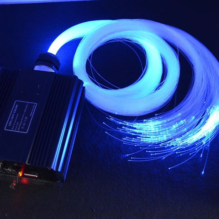 45 Вт DMX512 RGB волоконно-оптический Звездный потолочный светильник двигатель для украшения помещений