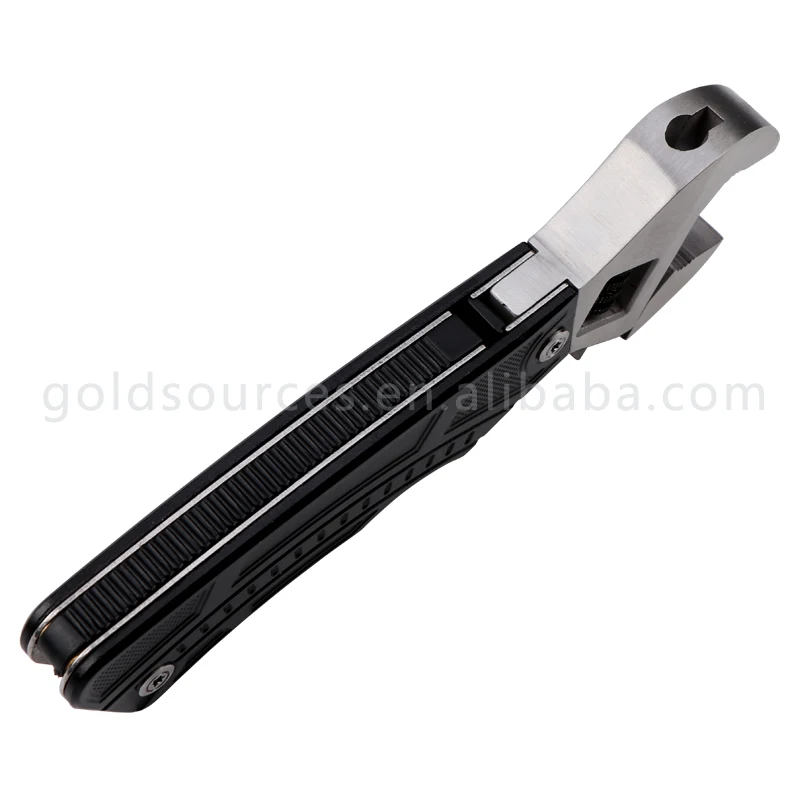 New Multifunction Combination Tool Spanner Adjustable Wrench with Knife Bottle Opener