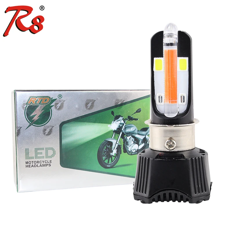 19 Newest Rtd M02k Motorcycle Led Headlamp H4 Hs1 Bad S2 P15d H6 Universal 40w 4400lm Led Light Bulb With Red Drl Fog Light Buy 19 Newest Rtd M02k Motorcycle Led