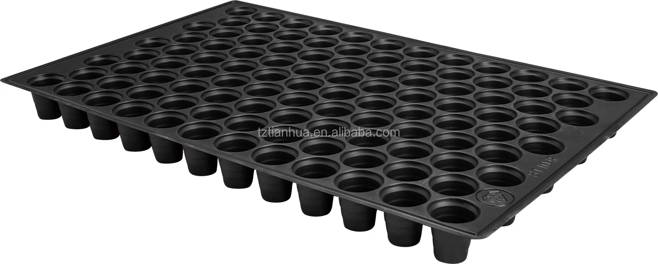 32,50,72,98,104,105,128,162,200,288,406,512 Cell Plant Plug Nursery Seed Growing Tray for Vegetable Seedling Propagation