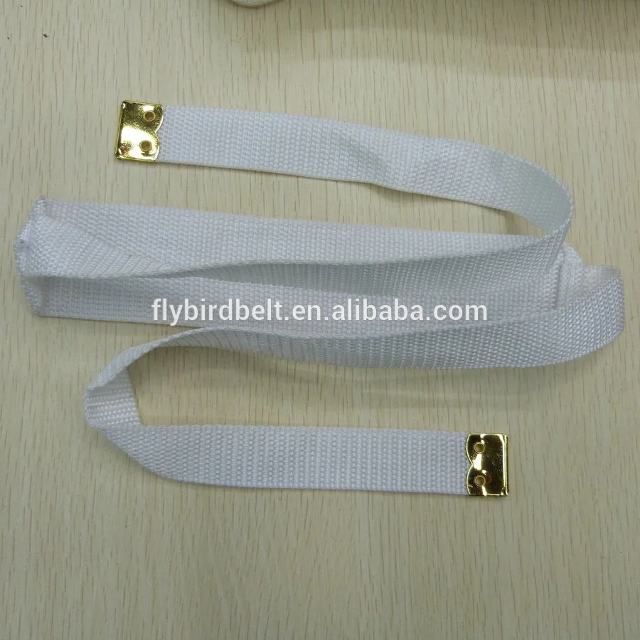 Top Quality White Color Royal Malaysia Cop Webbing Belt for Uniform Dress