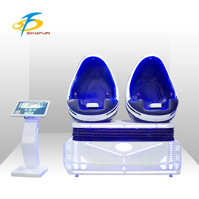 2 Seats Immersive Virtual Reality 5D 7D 9D 12D VR Cinema Simulator 360 VR Chair Seat Truck Mobile Cinema for Sale