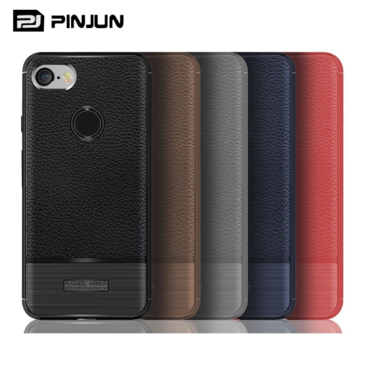 Hot Selling Shockproof Rubber TPU Carbon Fiber Phone Case for - Main Image
