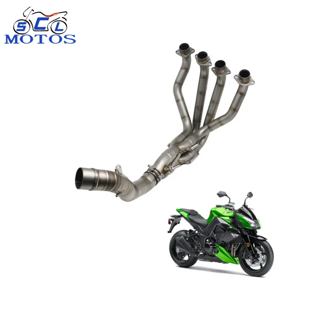 Мотоцикл из нержавеющей стали выхлопной трубы для Kawas z1000 гонки
