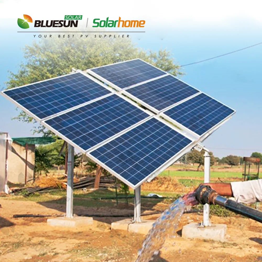 High Head Solar Power Pump Dc 3kw Solar Deep Well Submersible Pump 4hp 5hp 7.5hp Solar Pump System