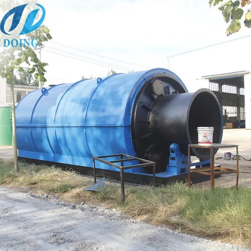 Waste Tyre Recycling Gasification with Tire Decomposition Pyrolysis Plant