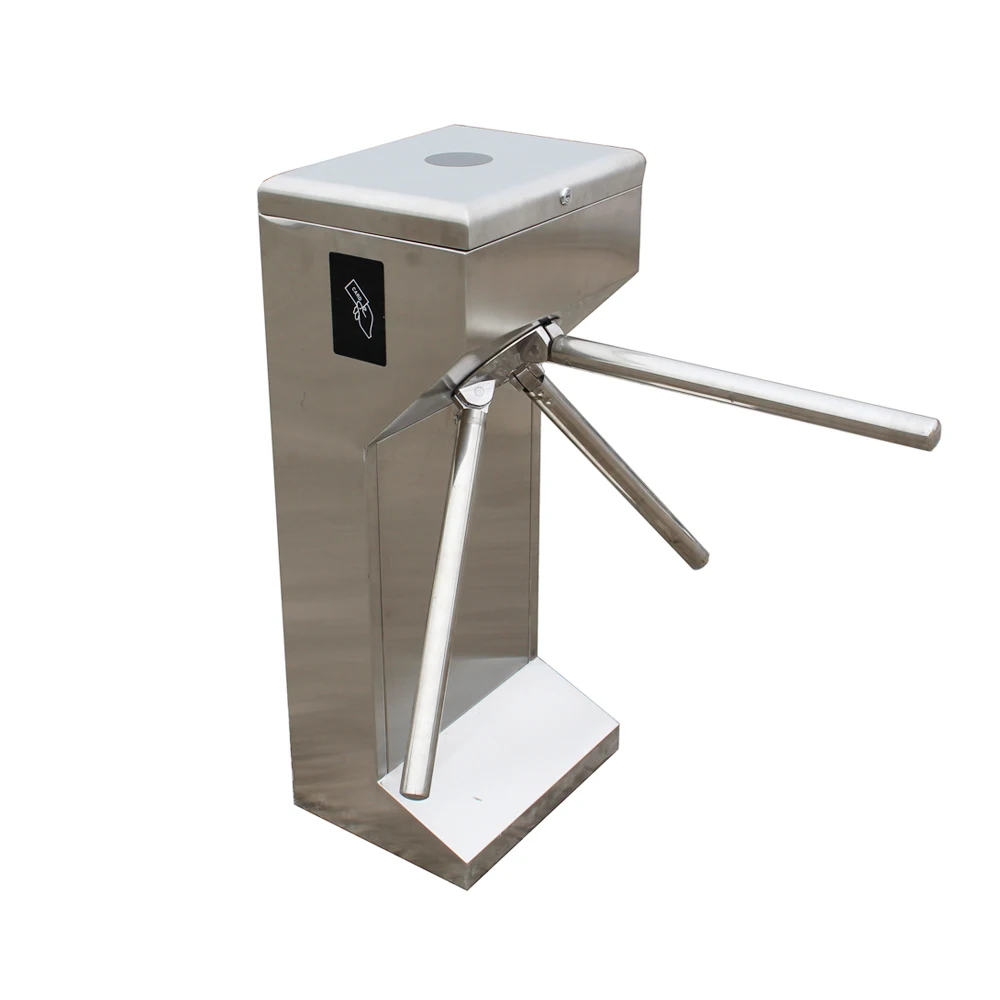 CHISUNG Access Control Rfid Coin Acceptor Unit Tripod Turnstile for Bus Station