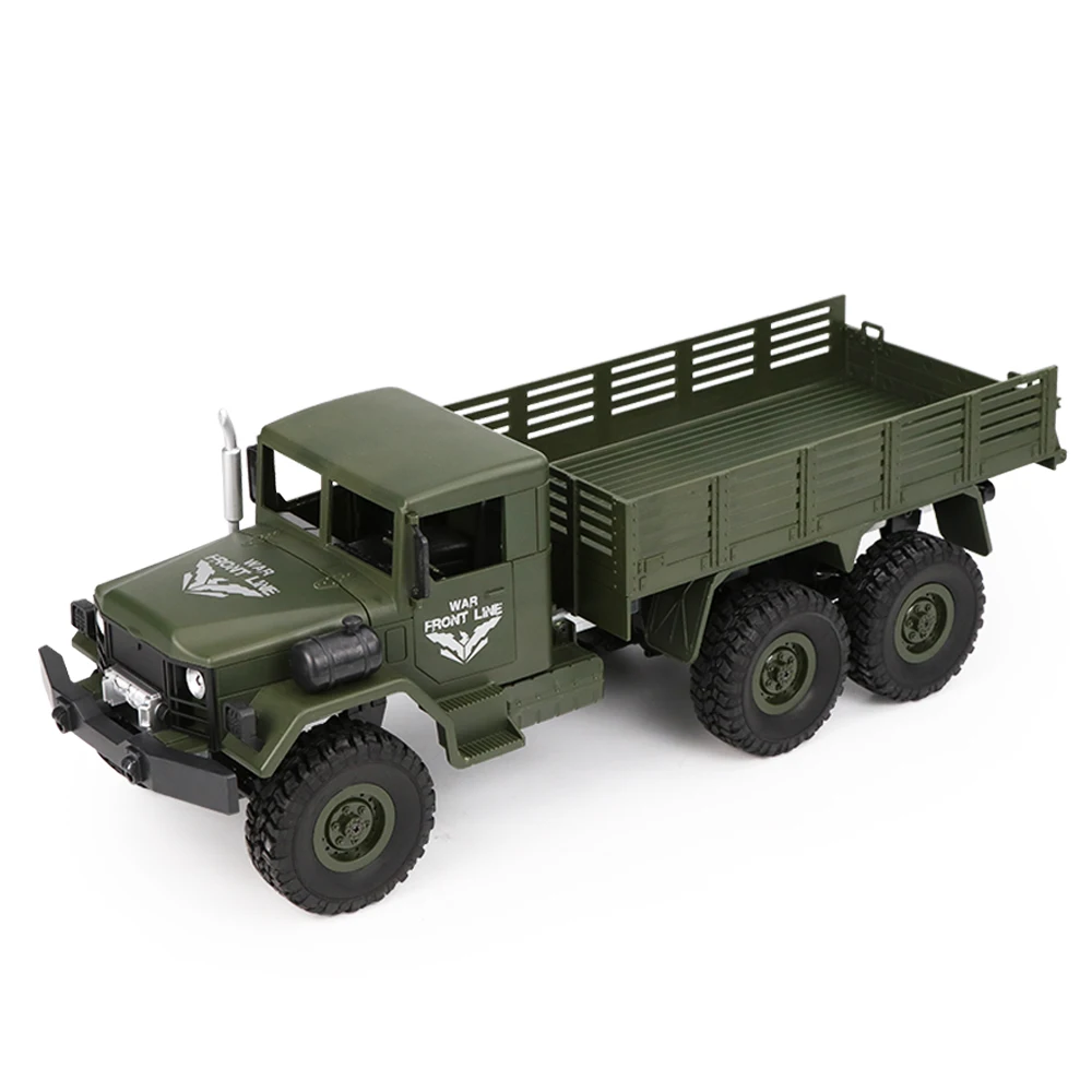 JJRC Q63 RC Car - 2.4gz 1/16 6WD off-Road Military Truck