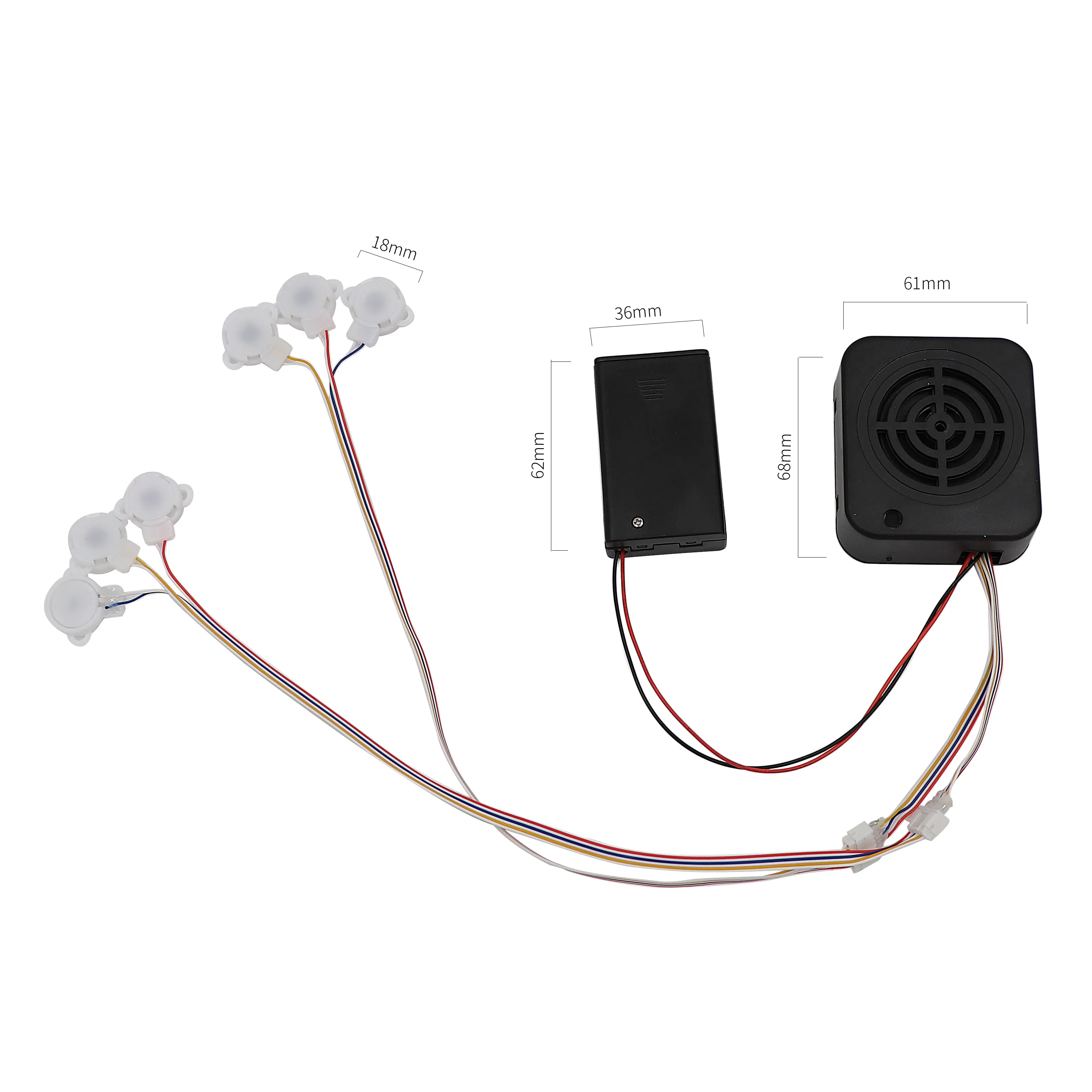 push button battery powered sound module music chip for toys