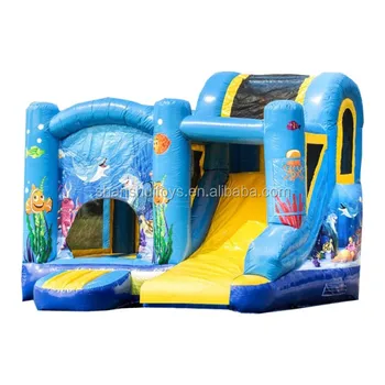 New design bounce house inflatable playground ,commercial combo slide inflatable jumping castle for sale