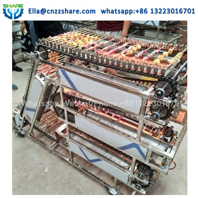 Rotoquip Automatic Conveyor Shish Kebab or Koobideh Kebob Grill-30 inc —  Nishi Enterprise Inc