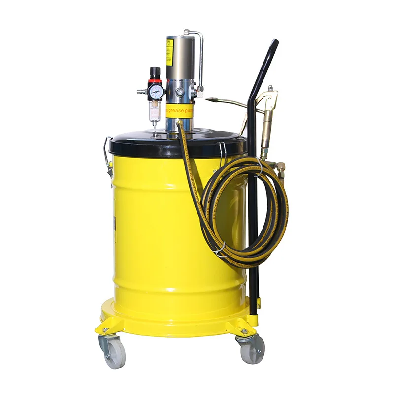 Distributeur de seau pneumatique à haute pression, 40l, 50:1, transfert  automatique de baril d'air, pompe à graisse