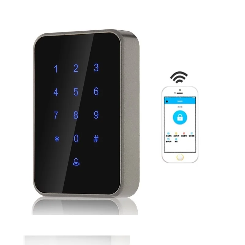 Smart Phone TTLock APP Wireless BLE Access Control with IC Card and Password Function with WIFI Gateway Optional