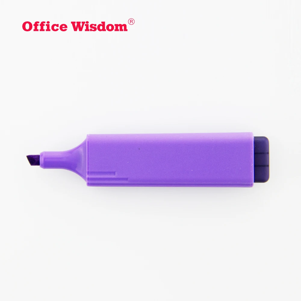 Standard Size Stationery Highlighter Pen Multicolor Highlighter Mass Production Is Inexpensive