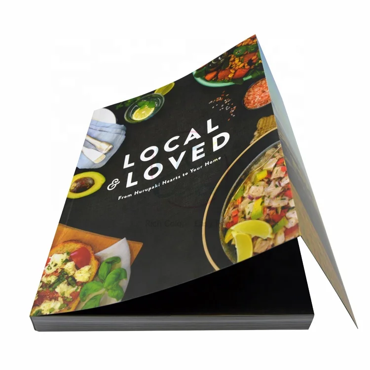 Full Color Hardcover Book Printing with Dust Jacket