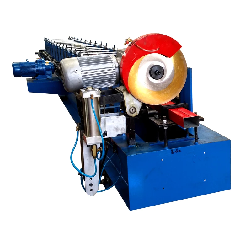 hot sale Professional half round water metal sheet downpipe/gutter making machine with low price