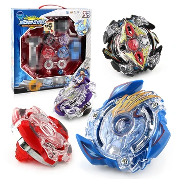Original Metal Beyblades Set 4D Spinning Battle Beyblades Toys with Super Stadium and Launcher