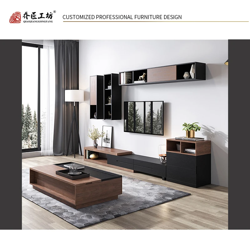 Factory Custom Design TV Ark Wooden TV Cabinet