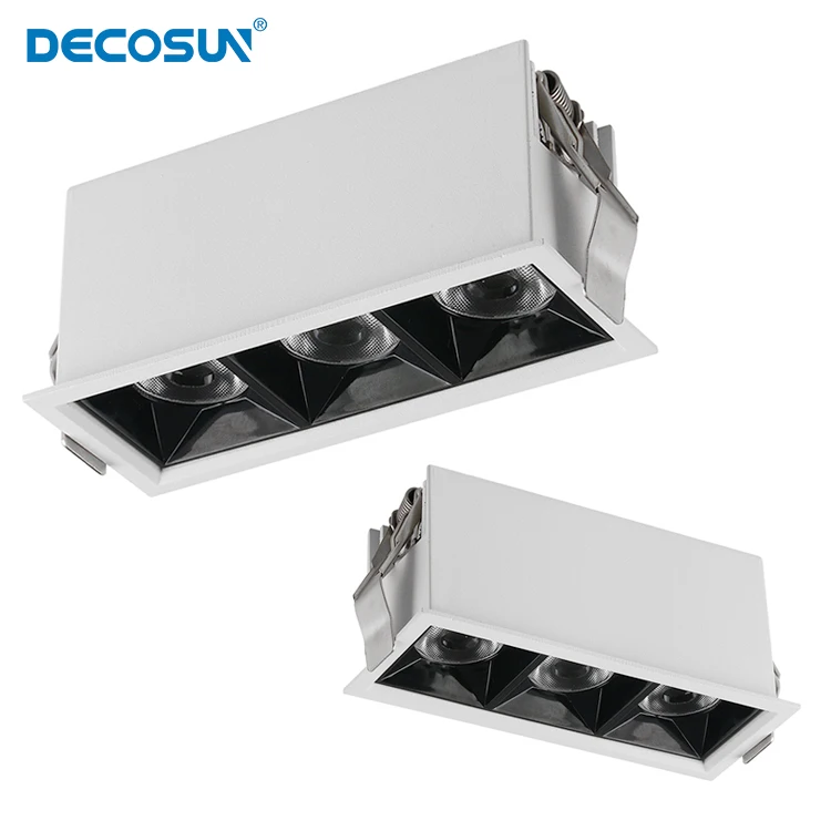 
Встроенная алюминиевая дуга освещения размер резки l120 w43mm 630lm led cob Линейный свет 9w 