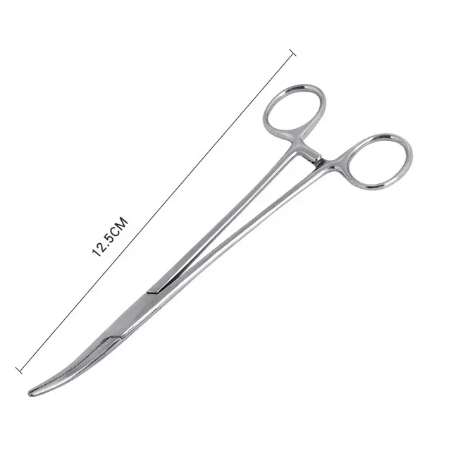 HIgh Quality ALS Dental Mathieu plier with Serated tips Orthodontic Needle Holder with staright/curved head
