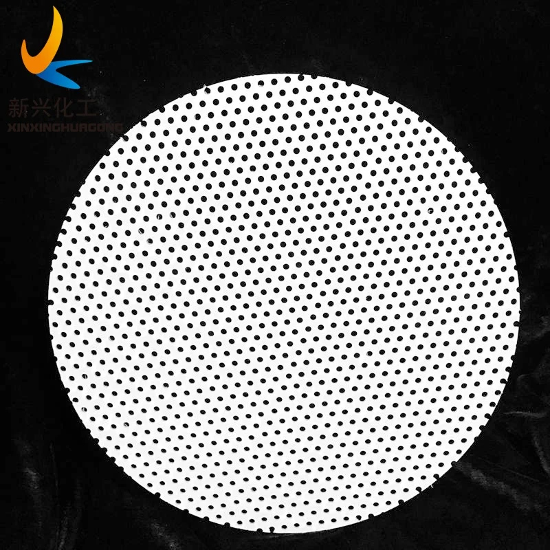 Economic Perforated Sheet in PP PVC and HDPE Plastic Sheet