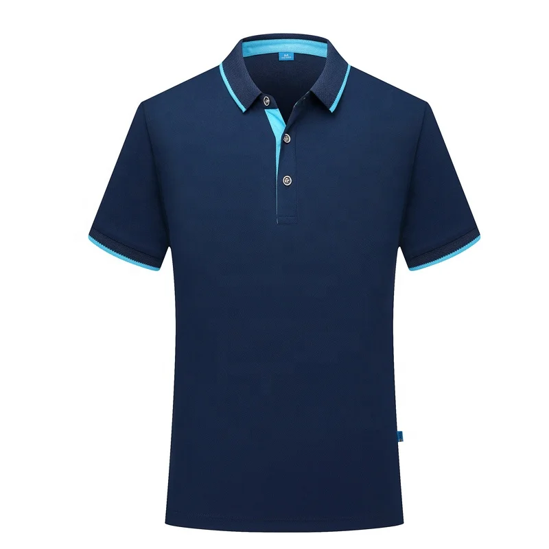 Plain Navy Blue Polo T Shirt | vlr.eng.br