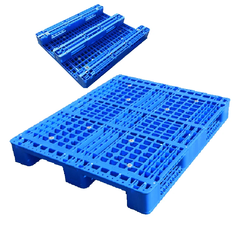 Heavy Duty Single Face Double Side Mesh Surface HDPE Rubber mesh pallet palet plastico euro palette