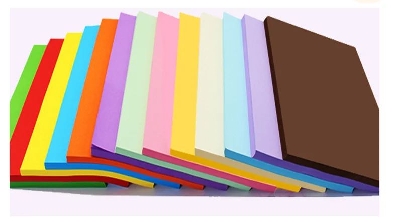 construction color paper a4 color copy paper to sell with high