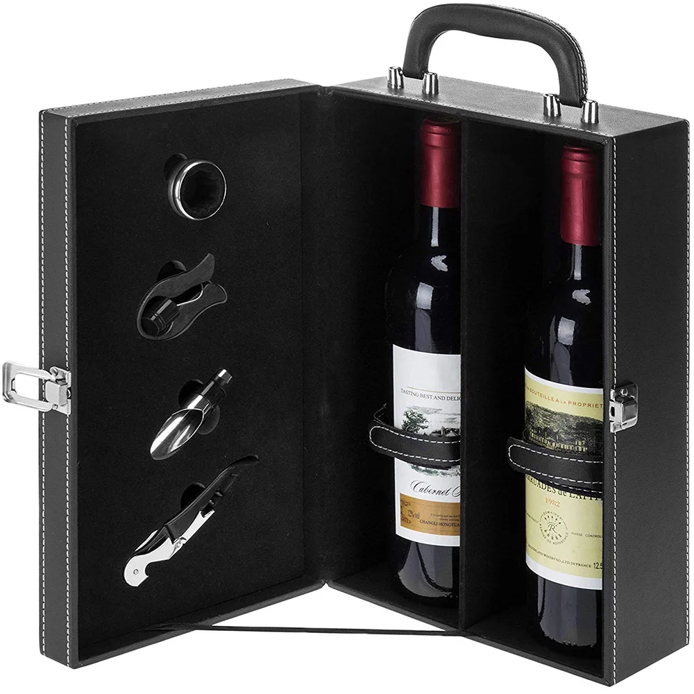 Thrisdar Champagne Set Ice Sealed Wine Box Bar Wine Bottle Holder VIP Wine  Box Luminous Wine Base Champagne Bottle Carrier Case - AliExpress