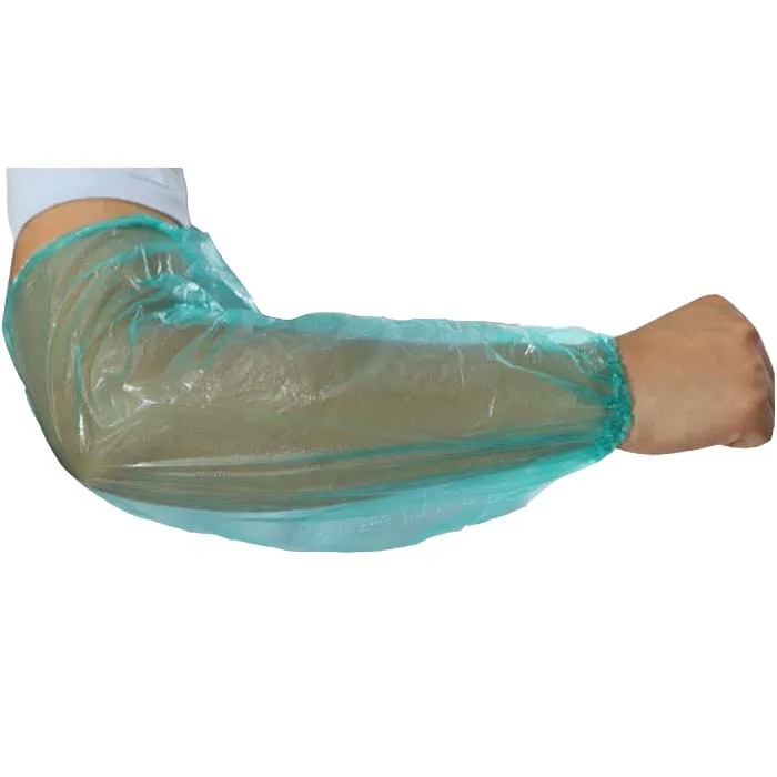 Disposable Plastic Blue PE Arm Sleeve Cover for Food Processing
