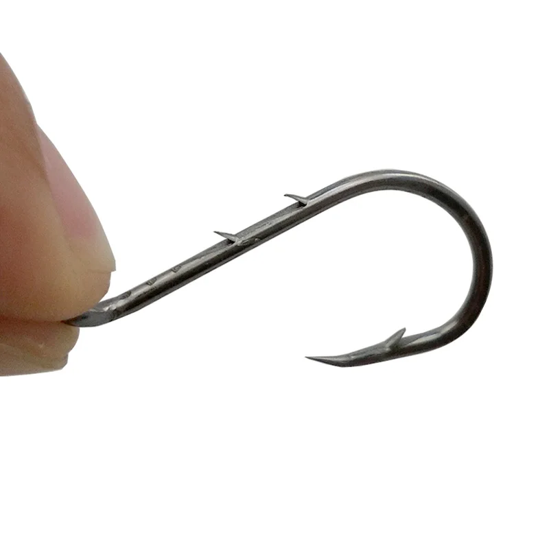 20Pcs High Carbon Steel Spring Hook Barbed Swivel Carp Jig Fly Fishing Hooks Wit