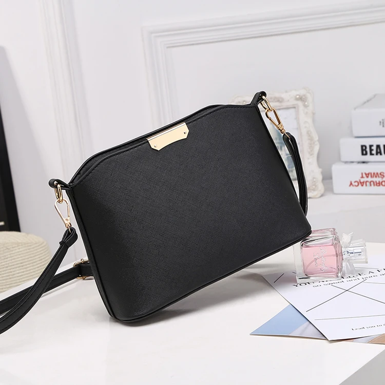 Girls Shoulder Long Strip Bag Women Lady Single Geometric Cheap Wholesale  Mini Pu Leather Cotton SHELL Zipper