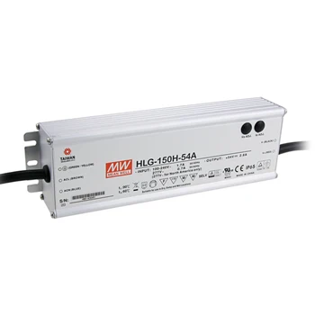 MEAN WELL - HLG-150H-54 - Power Supply,AC-DC,54V,2.8A,100-305V In