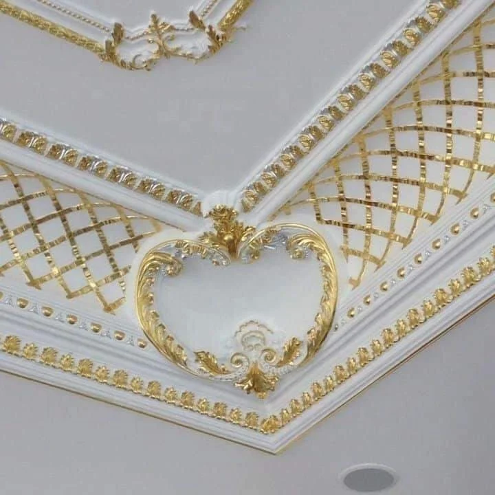 Дешевые товары из Китая, золотой пены пу карниз настенные литье угловой карнизы для продажи