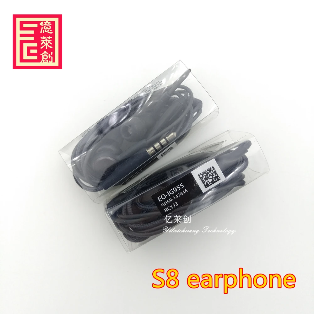 
Для Samsung S8 наушники EO-IG955 наушники гарнитура s10 наушники стерео черный громкой связи 
