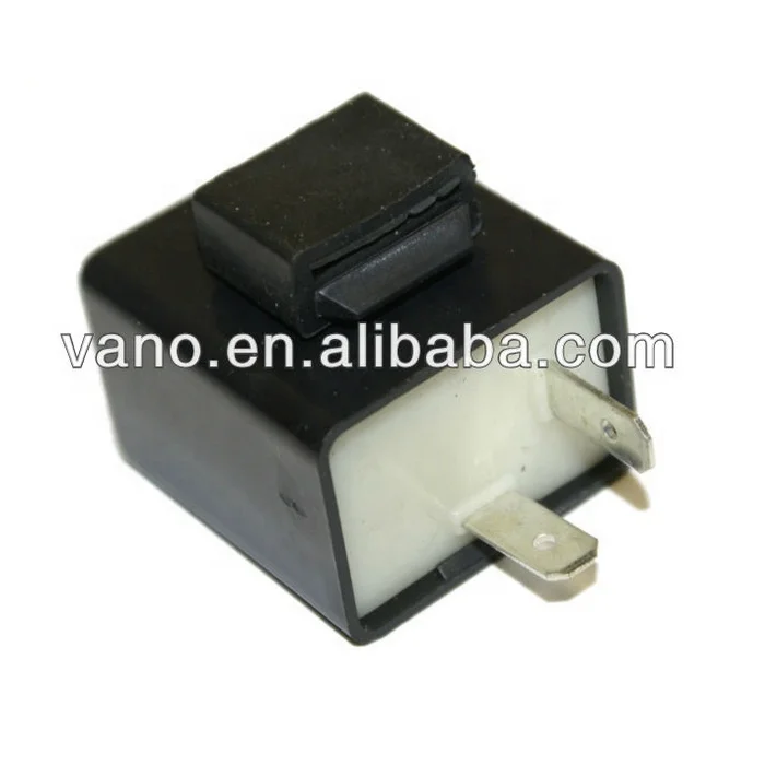 Motorcycle Electronic 12V Circuits LED Halogen Turn Signal Flasher Relay With Sound