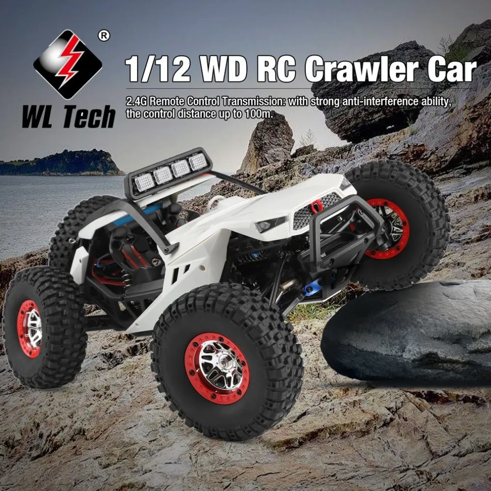 WL Toys 12429 - High-Speed RC Crawler for Rock Conquests