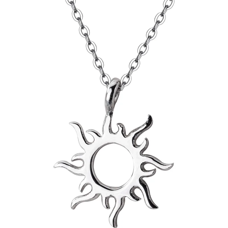 Fine Jewelry Sun Pendant 925 Sterling 