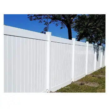 UV Resistant 6 x 8 ft White Color Plastic PVC Vinyl Cheap Privacy Fence