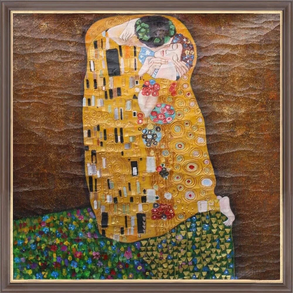 【廃盤品レア/ 新品未使用】Gustav Klimt 接吻 絵画 s-l400.jpg