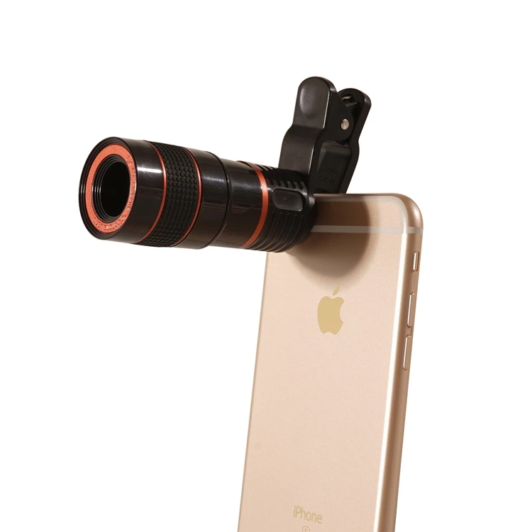 Clip On 8x Universal Smartphone Telescope Camera For iPhone