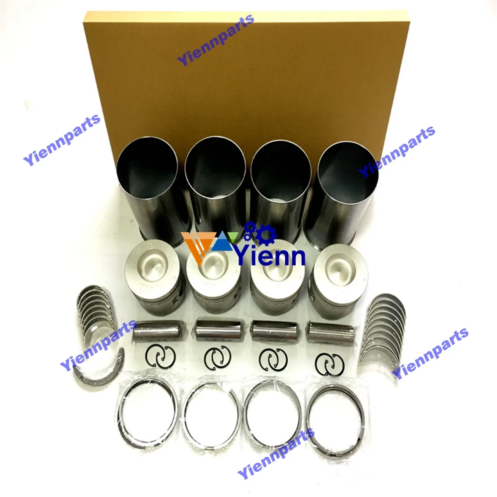 4D33 Overhaul Rebuild Kit Piston Ring Set for Mitsubishi Fit Fuso Canter FE537 FE637 FE64 Diesel Engine Repair Parts